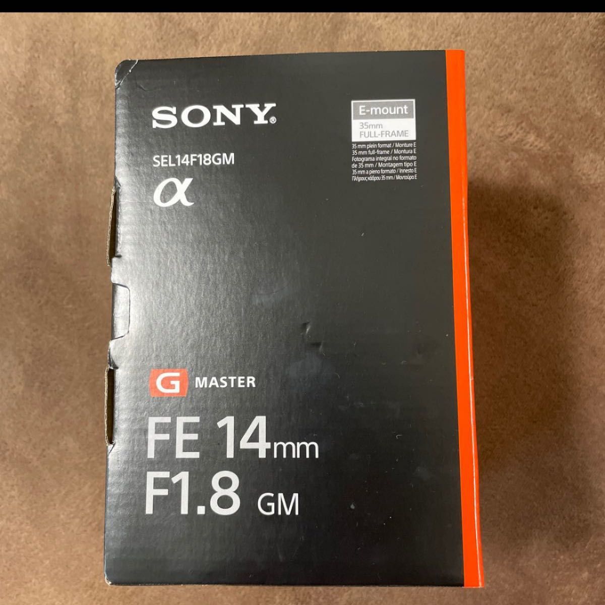 Sony 14mm F1.8 SEL14f18GM 美品