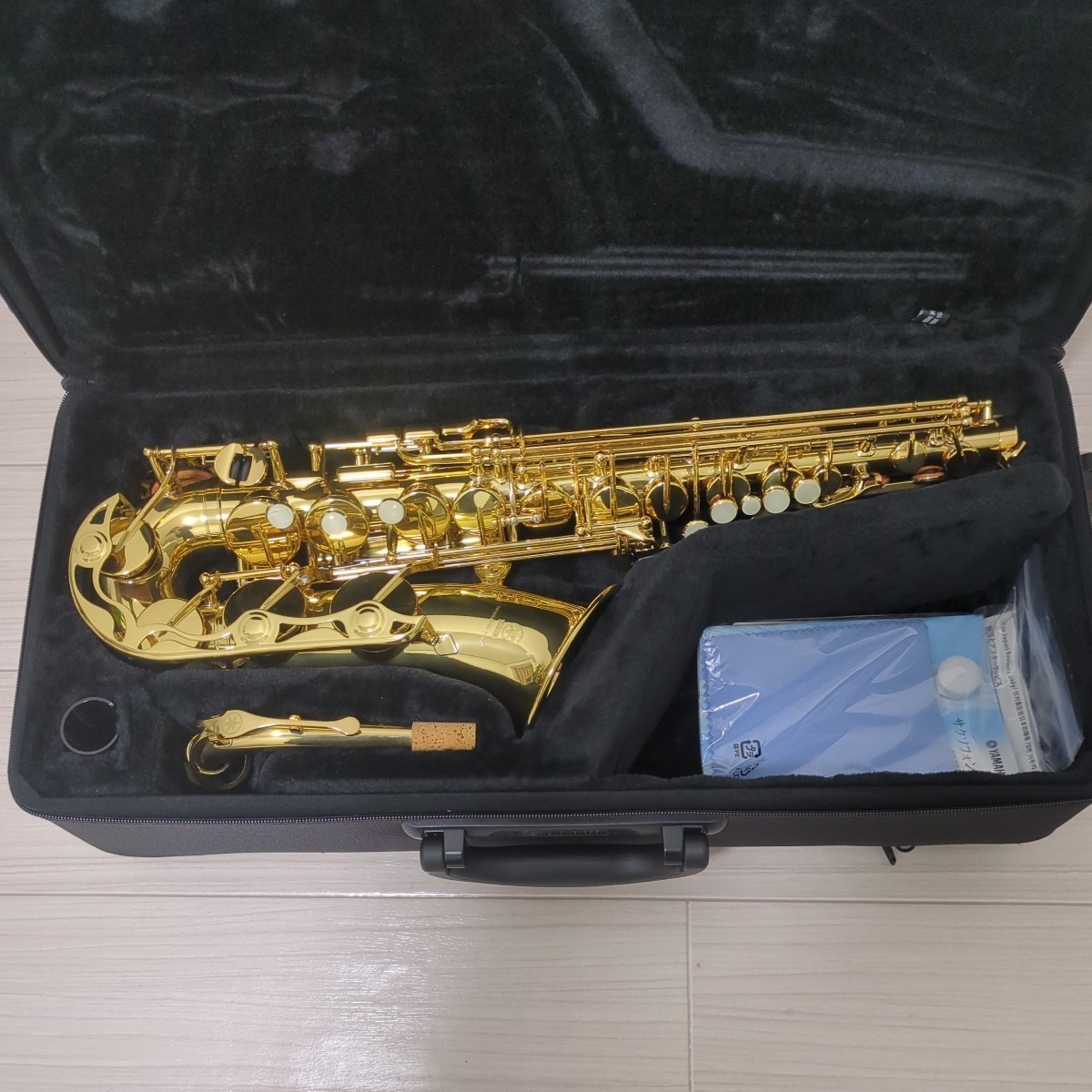 ヤマハアルトサックス　yas_280とe-sax消音器_画像2