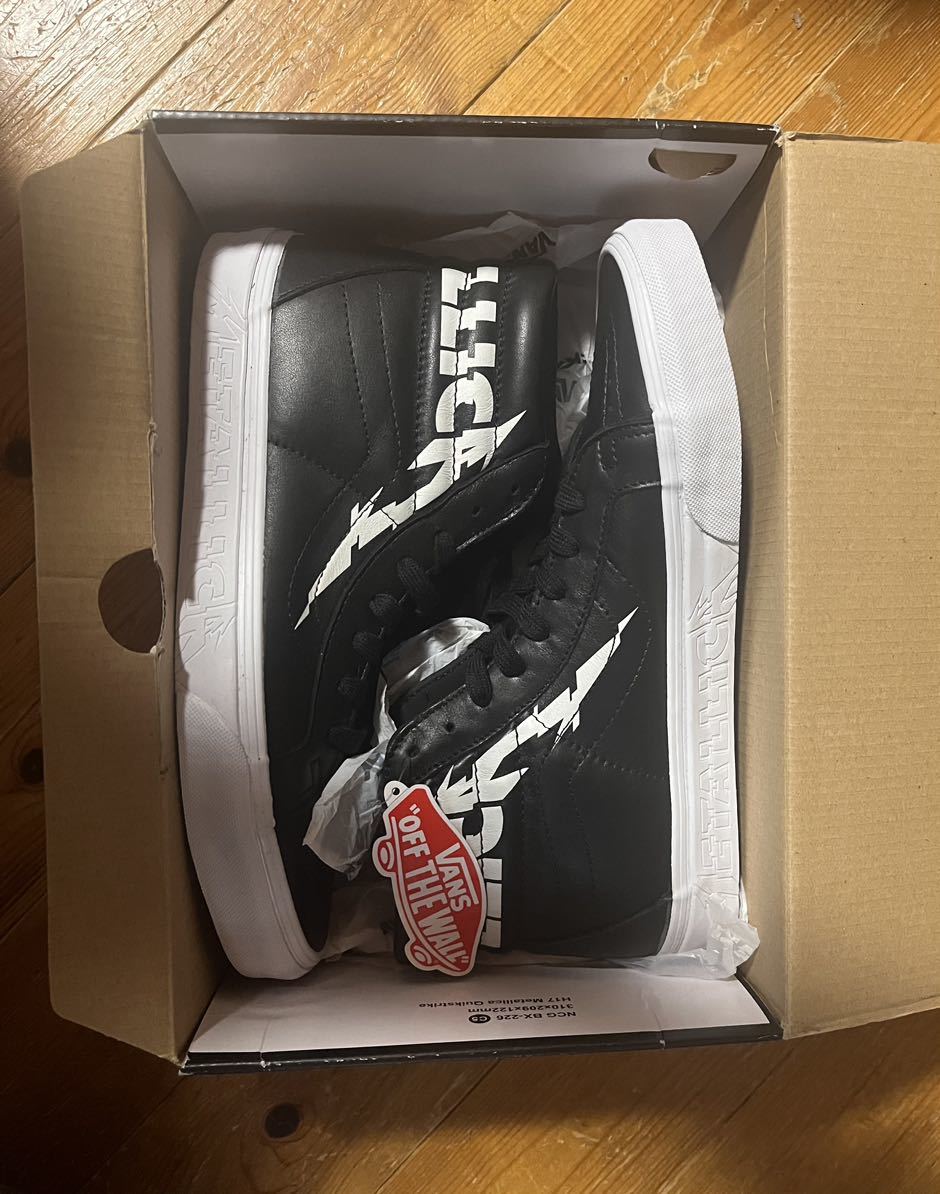 VANS X METALLICA SK8-HI REISSURE バンズ　メタリカ コラボ スケートハイ リイシュー スニーカー US9 27cm レコード CD_画像5