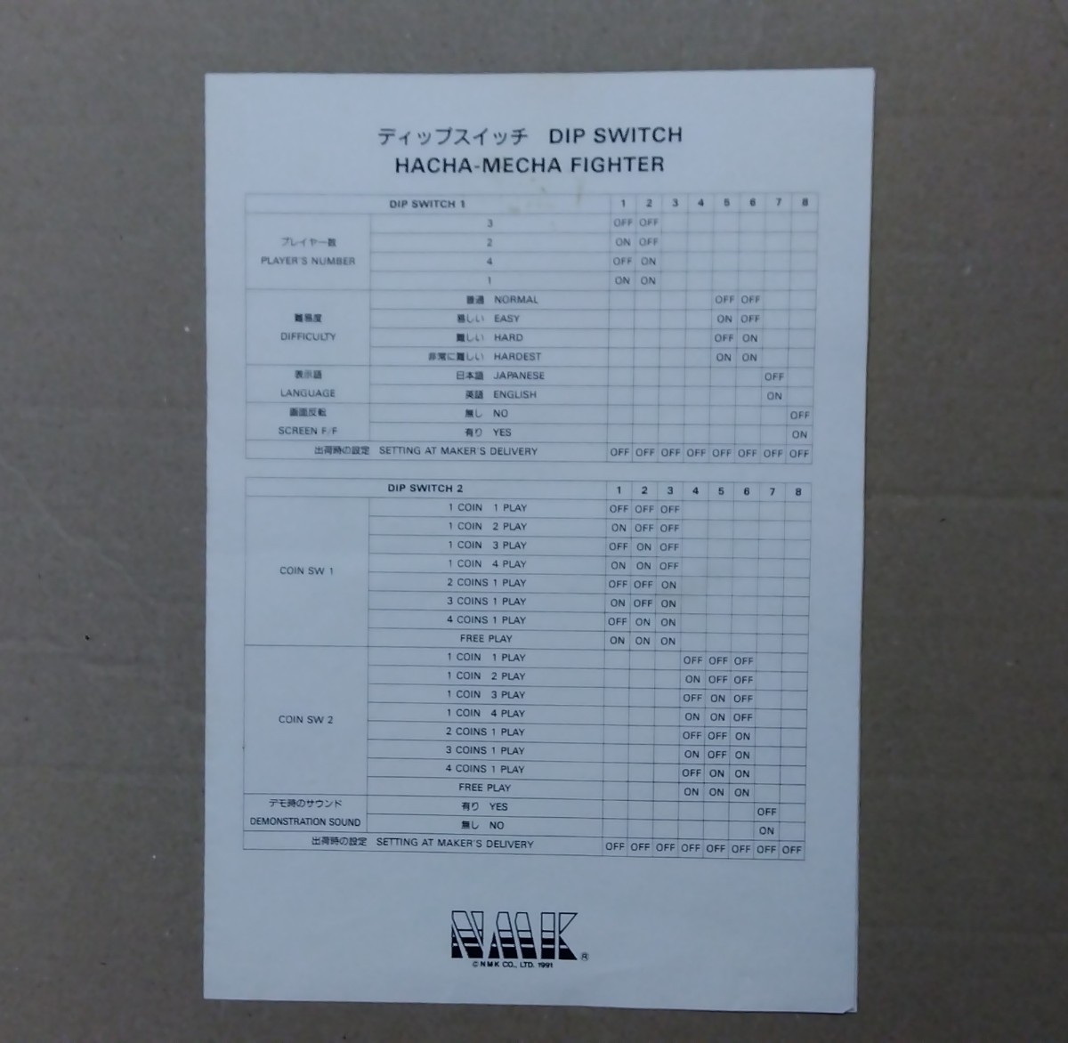 動作確認済】アーケードゲーム基板 はちゃめちゃファイター NMK 動作確認済】アーケードゲーム基板 はちゃめちゃファイター NMK