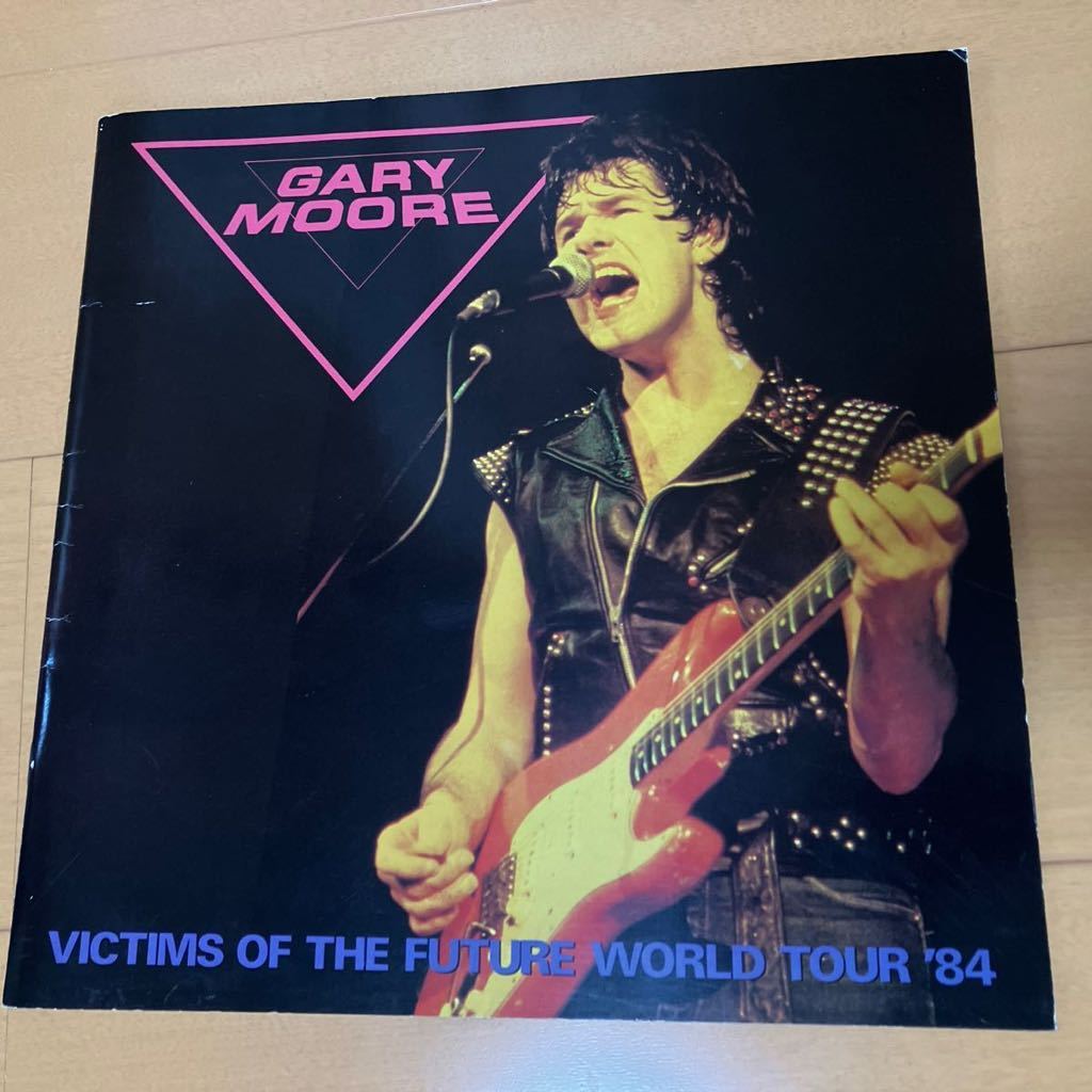 ★ゲイリームーア GARY MOORE 1984年ワールドツアー パンフレット おまけ付★_画像1