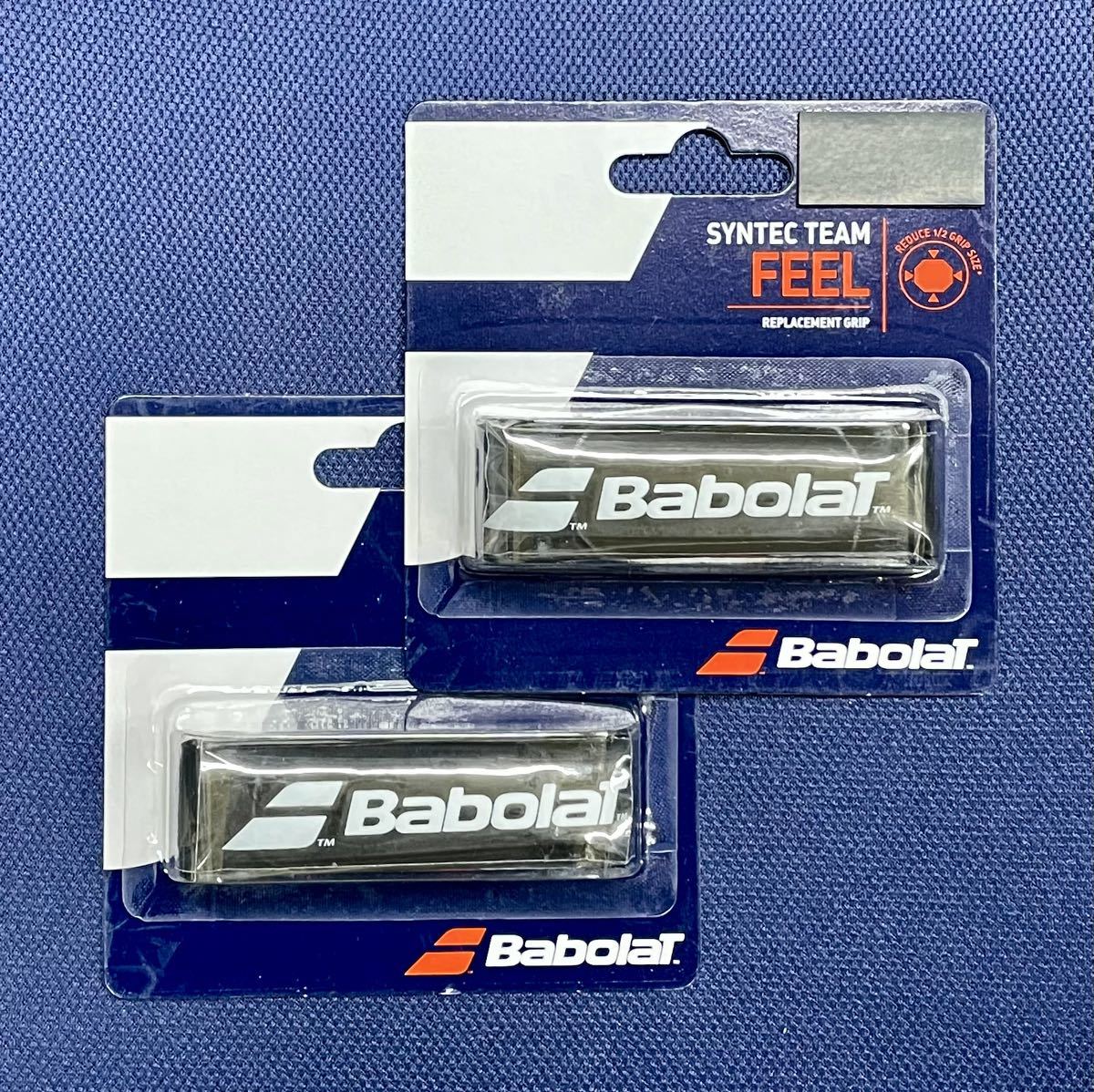 送料無料 バボラ シンテックチーム ２個セット　BabolaT Syntec Team リプレイスメントグリップ ニュー スキンフィール ピュアストライク_画像1