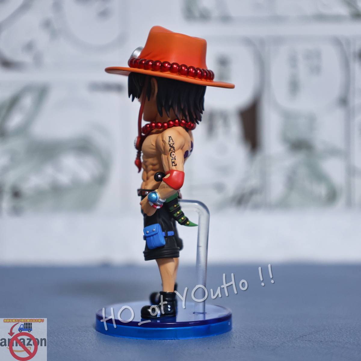 ONEPIECE ワンピース フィギュア 白ひげ海賊団2番隊隊長 火拳 ポートガス・D・エース A+ スタジオ GK完成品 POP P.O