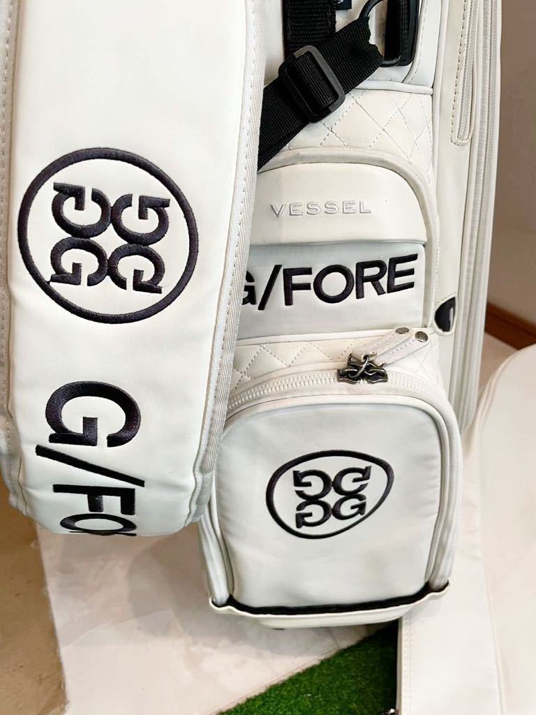 送料取消 完売 正規品 ベゼル G FORE × VESSEL キャディバッグ 送料取消 完売 正規品 ベゼル G FORE × VESSEL キャディバッグ