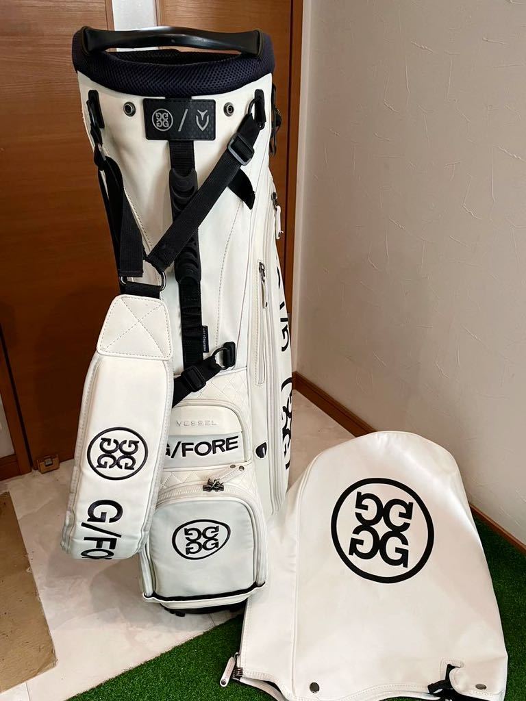 送料取消 完売 正規品 ベゼル G FORE × VESSEL キャディバッグ 送料取消 完売 正規品 ベゼル G FORE × VESSEL キャディバッグ