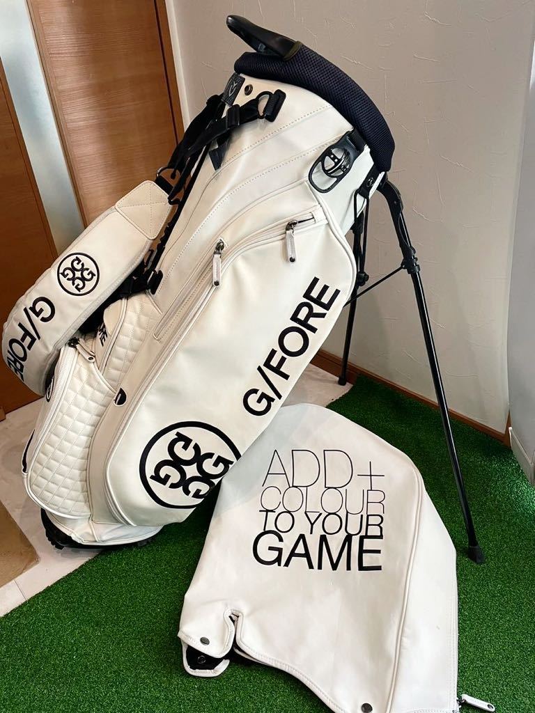 送料取消 完売 正規品 ベゼル G FORE × VESSEL キャディバッグ 送料取消 完売 正規品 ベゼル G FORE × VESSEL キャディバッグ