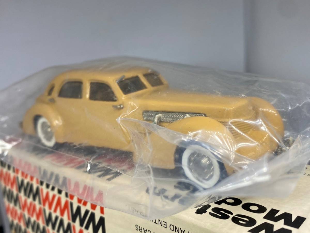 Western Models WMS 1/43 10 1937 CORD CUSTOM BEVERLY SEDAN code Beverly sedan ENGLAND