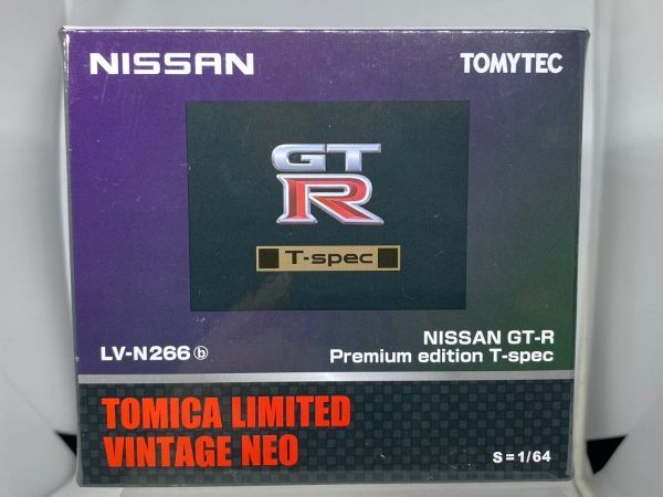 トミカ リミテッド ヴィンテージ ネオ NEO LV-N266 b NISSAN GT-R Premium edition T-spec 日産 ニッサン R35 1/64_画像1