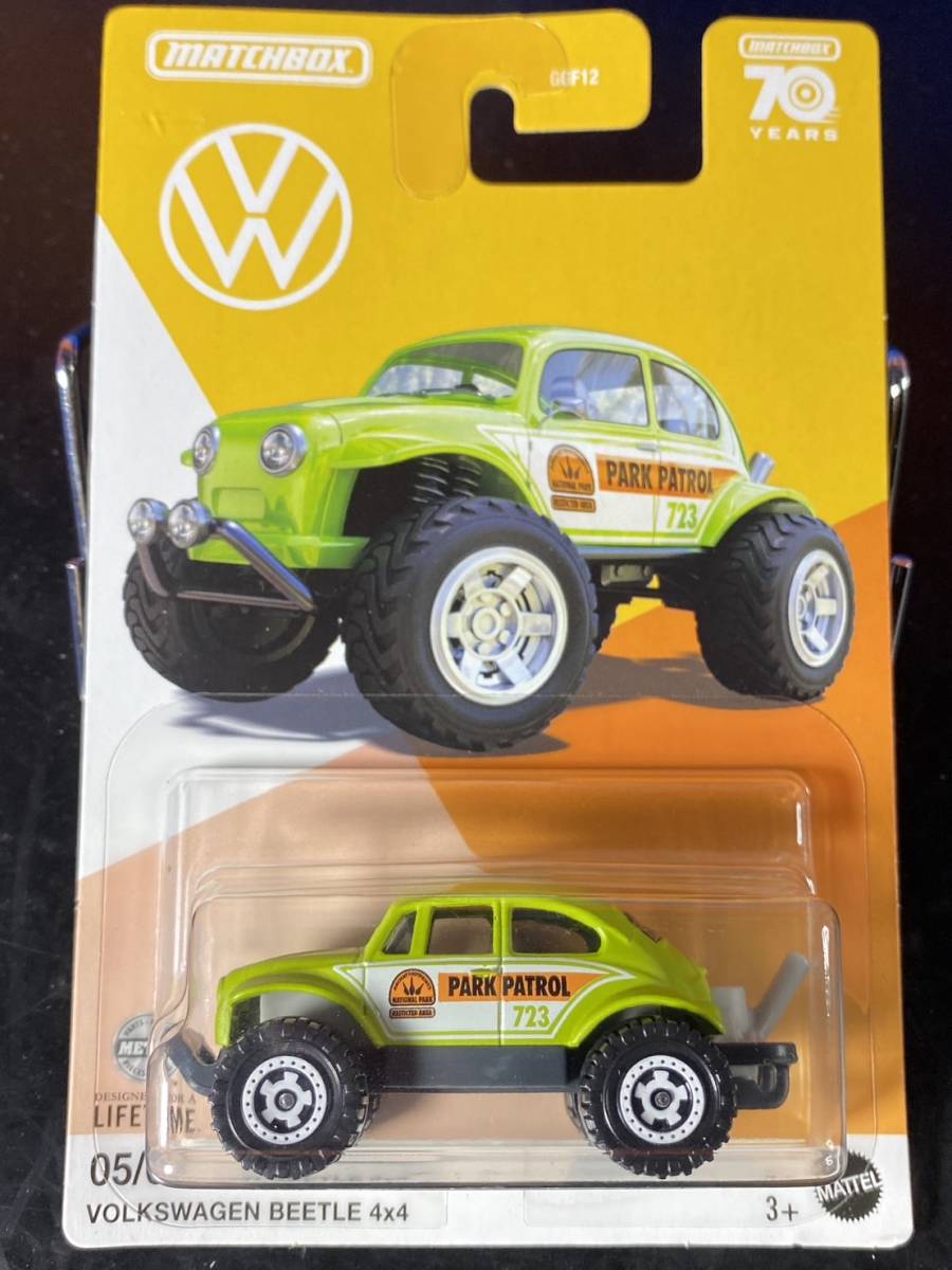 MATCHBOX マッチボックス MBX VW 70th VOLKSWAGEN BEETLE 4×4 フォルクスワーゲン ビートル baja bug バハ バグ_画像1