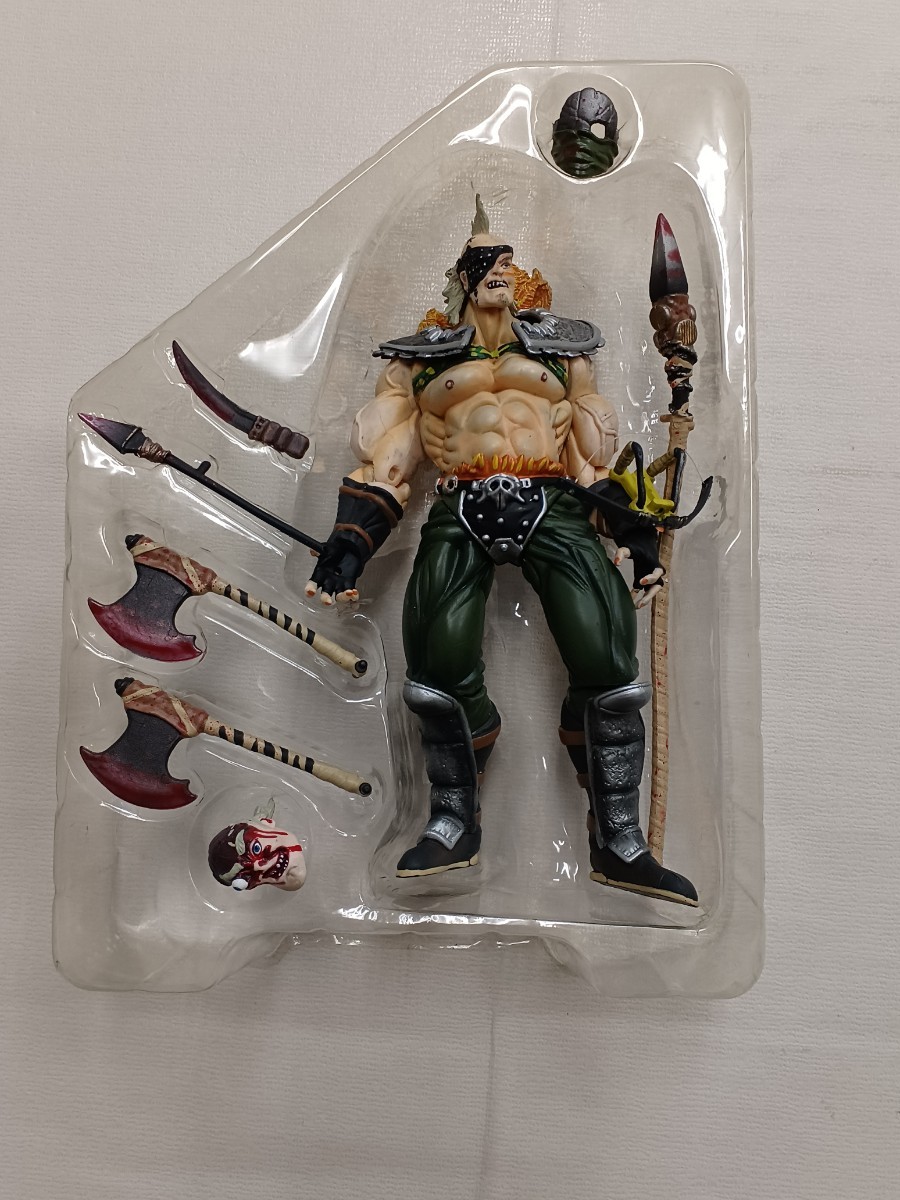 中古 長期保管 北斗の拳 スペード フィギュア サザンクロスタウン キングの配下 バイオレンス アクションフィギュア 海洋堂_画像6