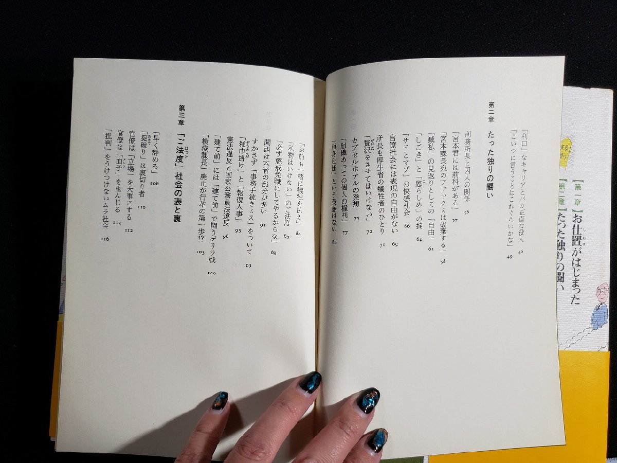 ｈ△*　お役所のご法度　霞が関ムラの怖～いお仕置き　宮本政於・著　1995年　講談社　/A10_画像2