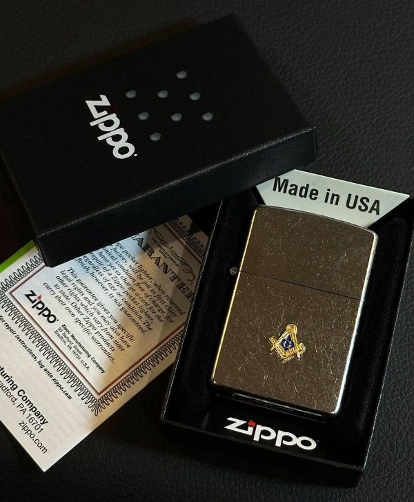 ★USA直輸入 ZIPPO MASONIC フリーメイソン Freemasonry ケネディー JFK 秘密結社 ジッポー フリーメーソン メタル貼り ライター bv634_画像3