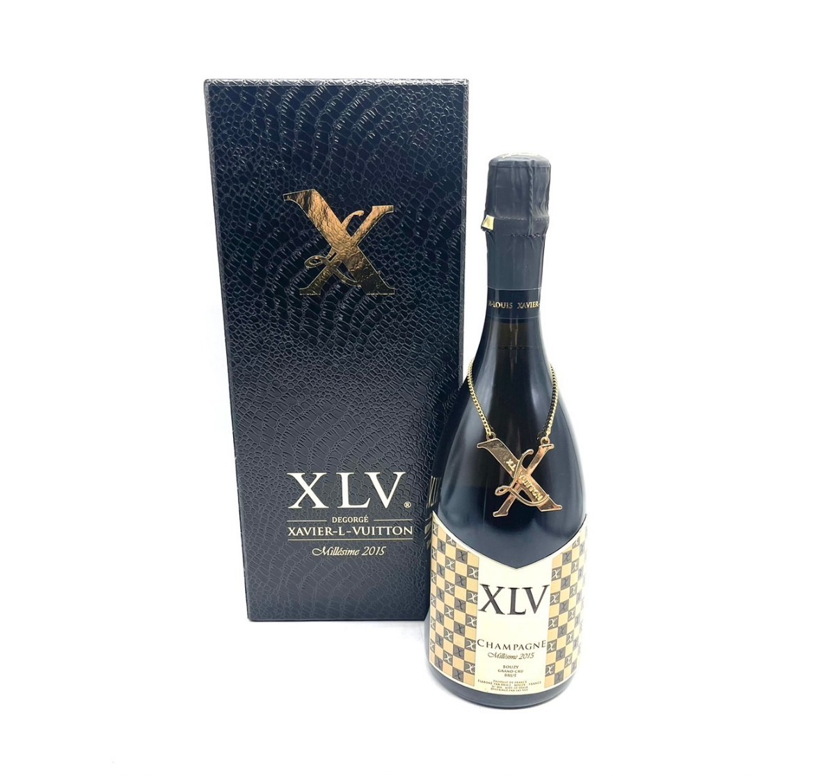 XLV ザビエ・ルイ・ヴィトン ブジー グラン・クリュ ブリュット ミレジメ 2015 シャンパン 750ml 12.5％ 箱付 9-10-60 K_画像1