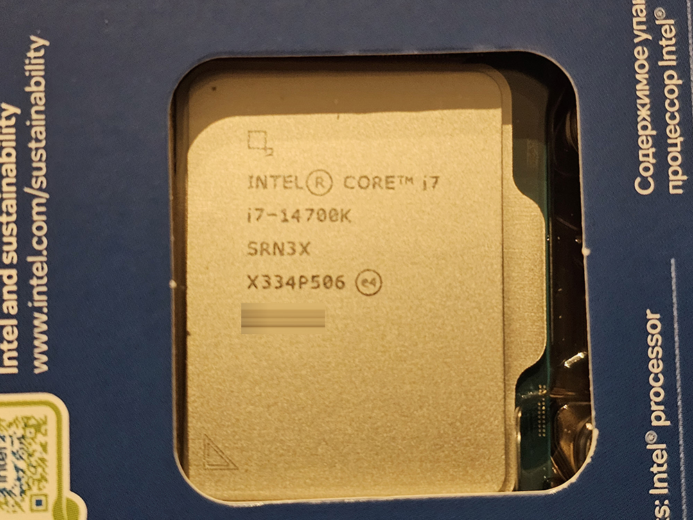☆新品未開封☆第14世代☆Intel Core i7 14700K BOX LGA1700☆ ☆新品未開封☆第14世代☆Intel Core i7 14700K BOX LGA1700☆