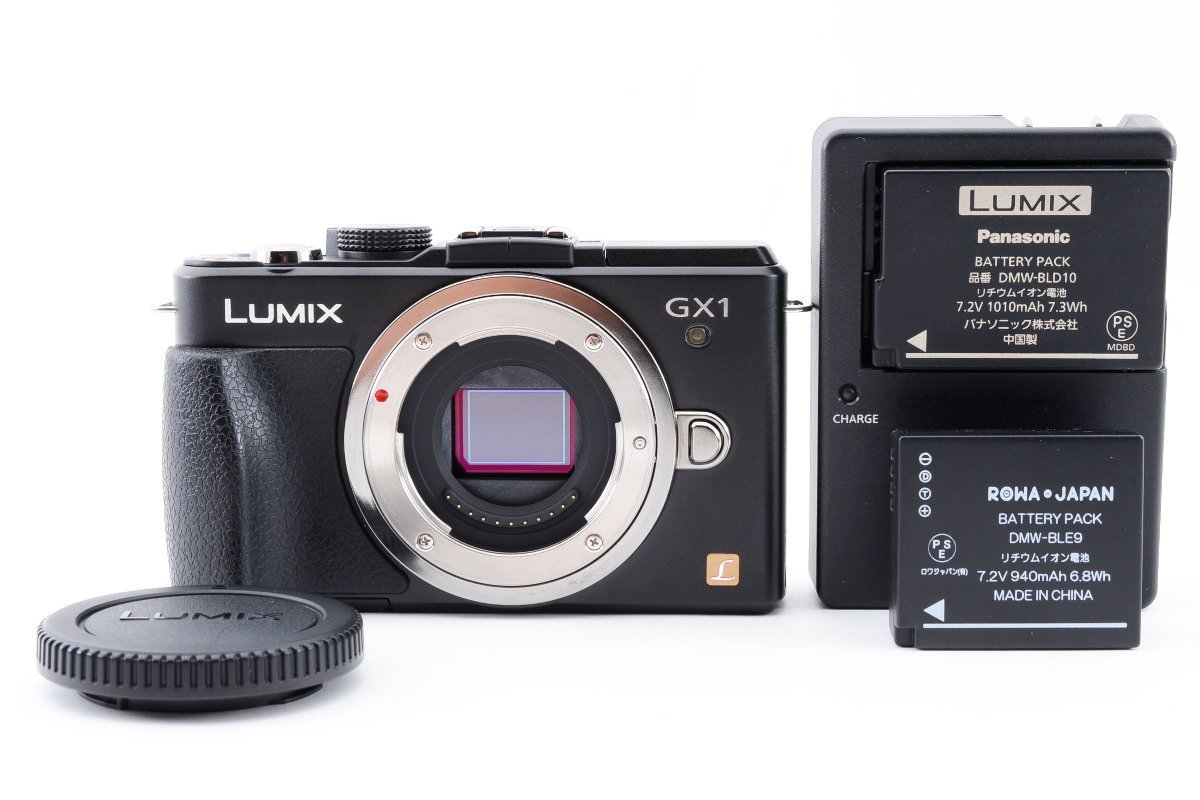 美品 Panasonic パナソニック LUMIX DMC-GX1 ボディ ブラック_画像1