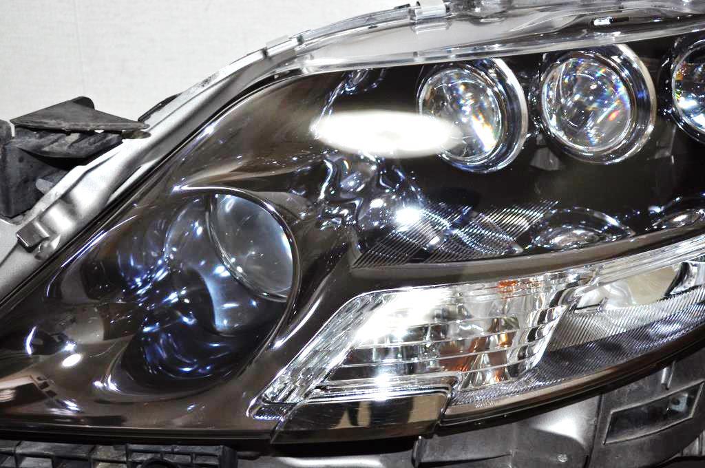 LEXUS LS600h LS600 LS460 UVF45 UVF46 LS系 レクサス 前期 3眼 LED ヘッドライト 左右 セット 付属品完備 綺麗 KOITO 50-95 打刻 タ ②_画像8