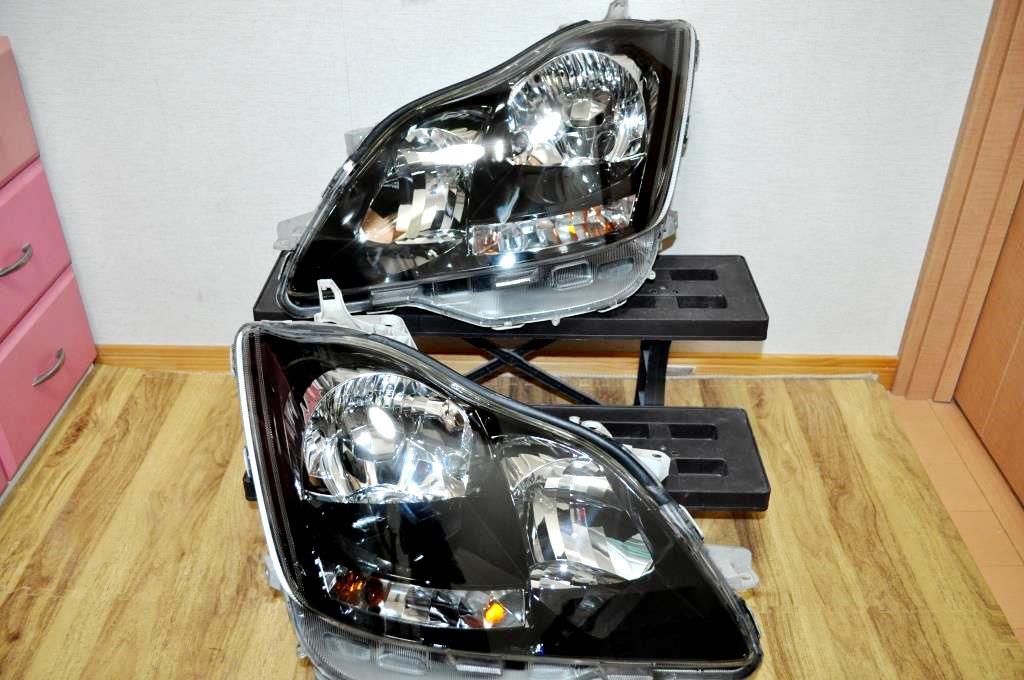 GRS180 GRS182 GRS184 18 series Crown previous term original HID head light left right set beautiful goods accessory equipping ① 30-301 gloss black processing coating settled 