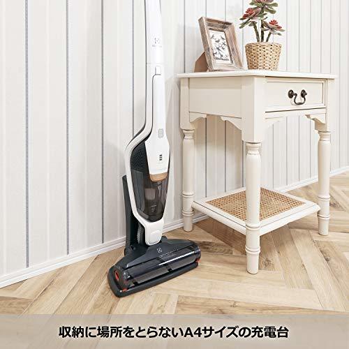 Electrolux(エレクトロラックス)エルゴラピードパワープロプラス コードレス掃除機 サテンホワイト ZB3425_画像7