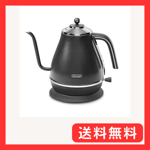 デロンギ(DeLonghi) 電気カフェケトル アイコナ グレー 1.0L KBOE1220J-GY_画像1