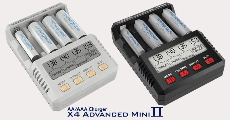 ハイテック AA/AAAチャージャー X4 Advanced mini II ブラック 日本正規品 44324_画像7