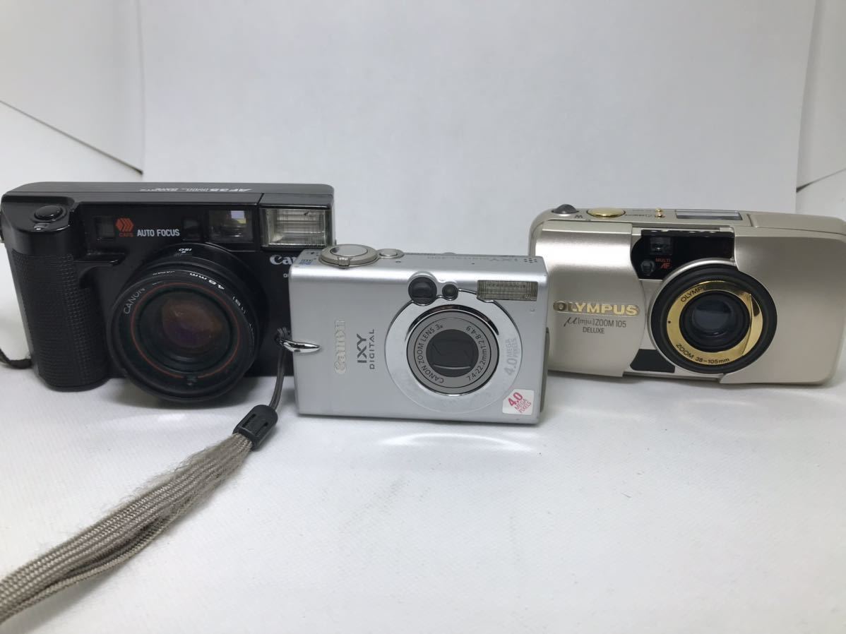 オリンパス Olympus μ(mju:) キャノン Canon ミノルタ ペンタックス セミホビックス SIGMA ジャンク カメラ レンズ デジカメ まとめ 10点_画像5