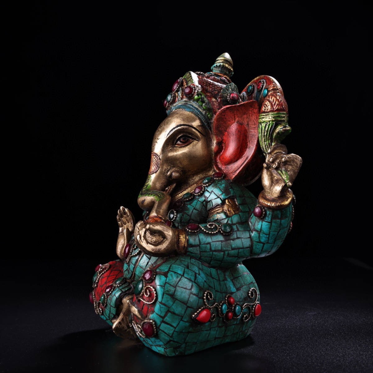 館蔵珍品 銅製 塗金 武財神像』置物 賞物 貴重物品 収蔵品 中国 館蔵珍品 銅製 塗金 武財神像』置物 賞物 貴重物品 収蔵品 中国