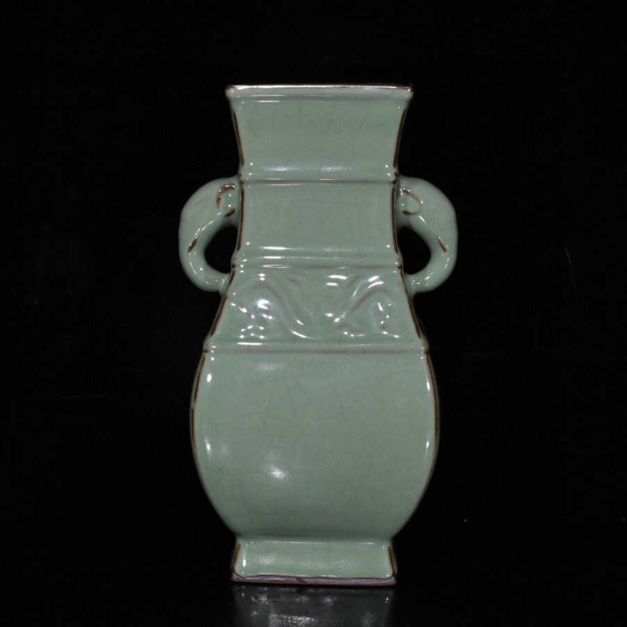 100%品質 3+ZU6997 「東洋美術」NC 中国骨董 磁器製品【宋汝窯彫刻龍鳳紋 宋