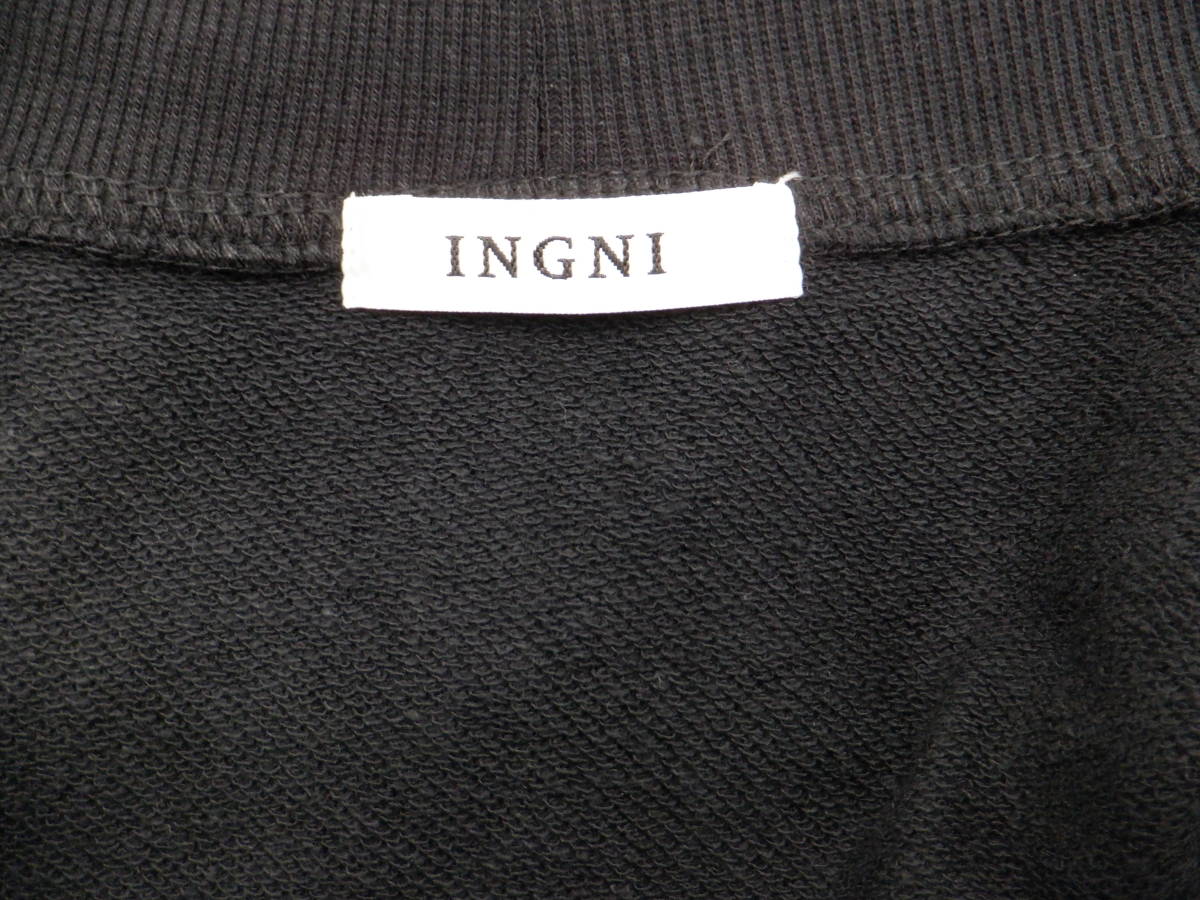 【新品】【INGNI イング】セーラー衿 スウェットワンピース/クロ【同梱可能】【トップス】【ワンピース】_画像7