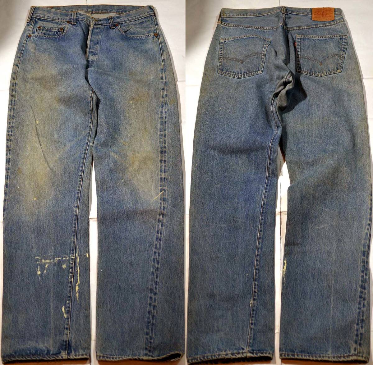 h326/LEVIS501赤耳 ヴィンテージ 極上品！バレンシア工場製！