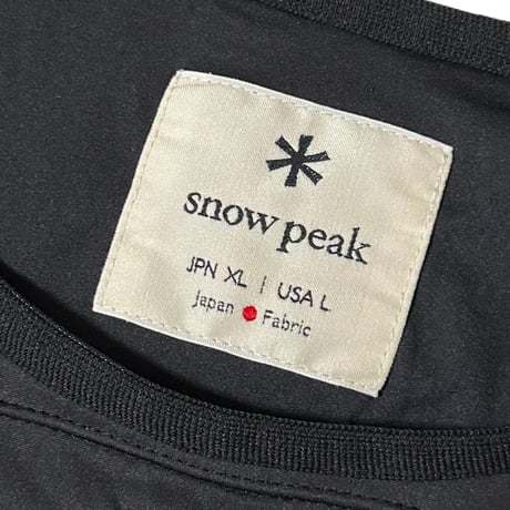 TC138さ@ snow peak Aランク 美品 Flexible Insulated Pullover Black メンズXL フレキシブル インシュレーティッド プルオーバー スノピ_画像7