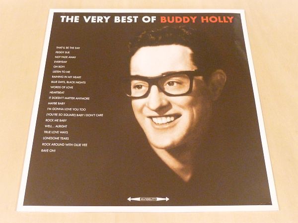 未開封 バディ・ホリー The Very Best Of Buddy Holly & The Crickets 限定ベストLP Peggy Sue Everyday Words Of Love That'll Be The Day_未開封LPアナログレコード
