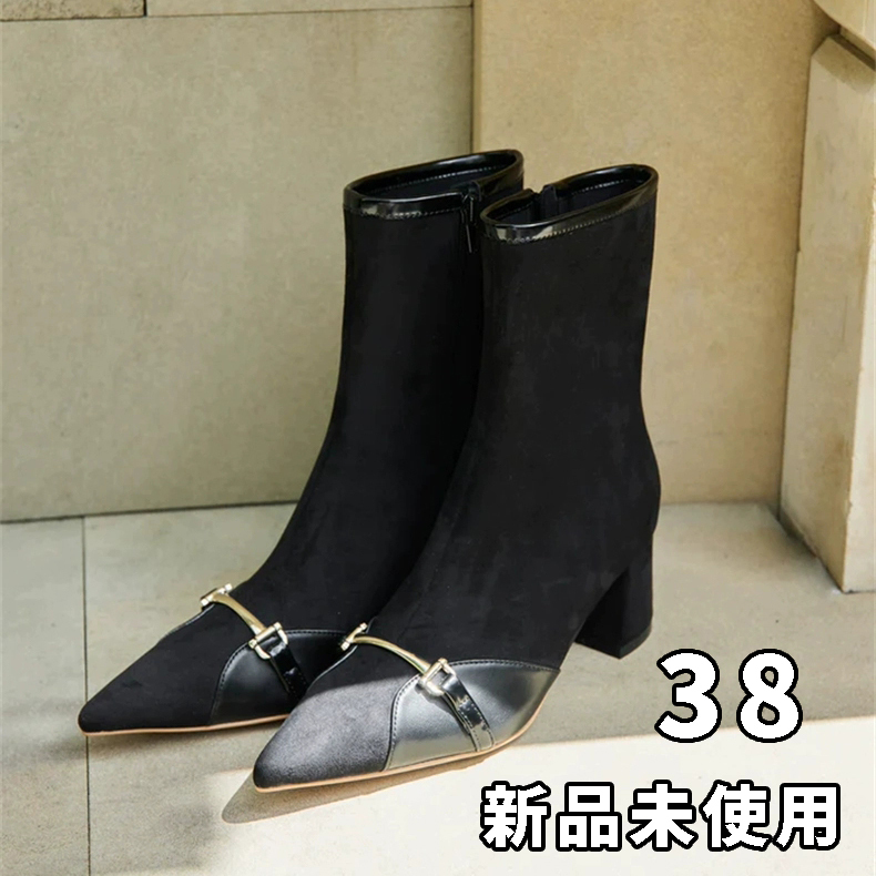  - - "губа" tuCambon Ankle Boots ботинки черный L 38.... шкаф 