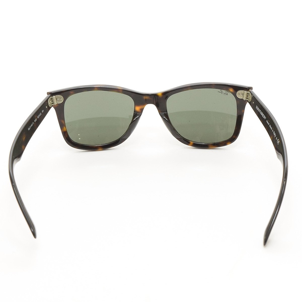 ◆495253 RayBan レイバン サングラス WAYFALER ウェイファーラー RB2140-F べっ甲柄 メンズ イタリア製 ブラウン_画像4