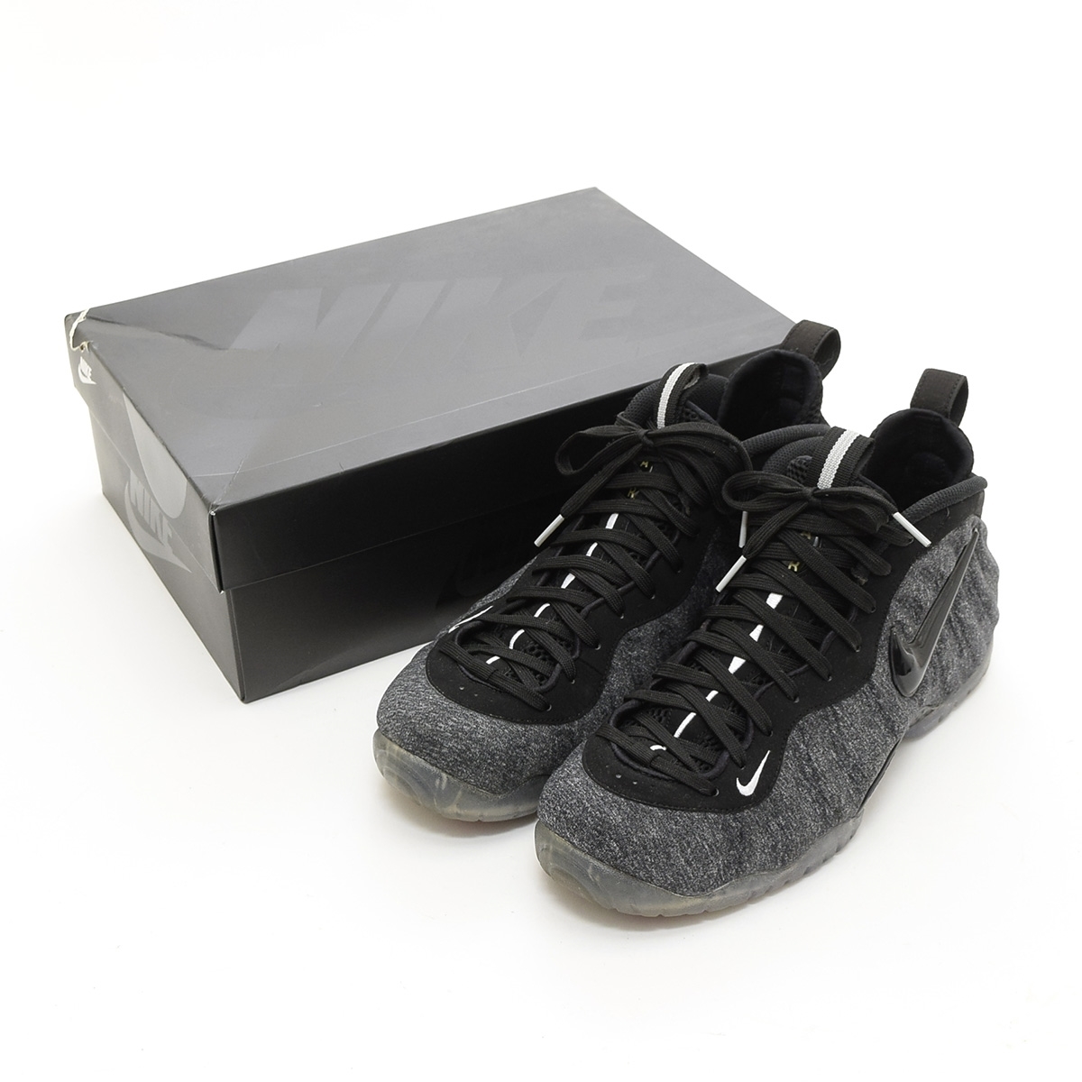 ●496159 NIKE ナイキ スニーカー ●AIR FOAMPOSITE PRO Wool Fleece フォームポジット ウールフリース 624041-007 サイズ27.0cm メンズ_画像7