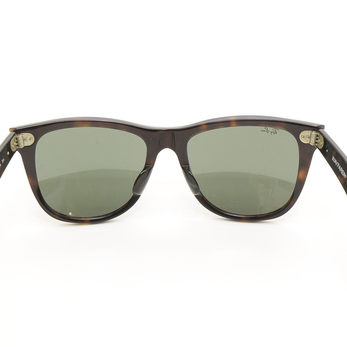 ◆497283 RayBan レイバン サングラス WAYFARER ウェイファーラー RB2140 セルフレーム/フルリム メンズ イタリア製 ブラウン べっ甲柄_画像5