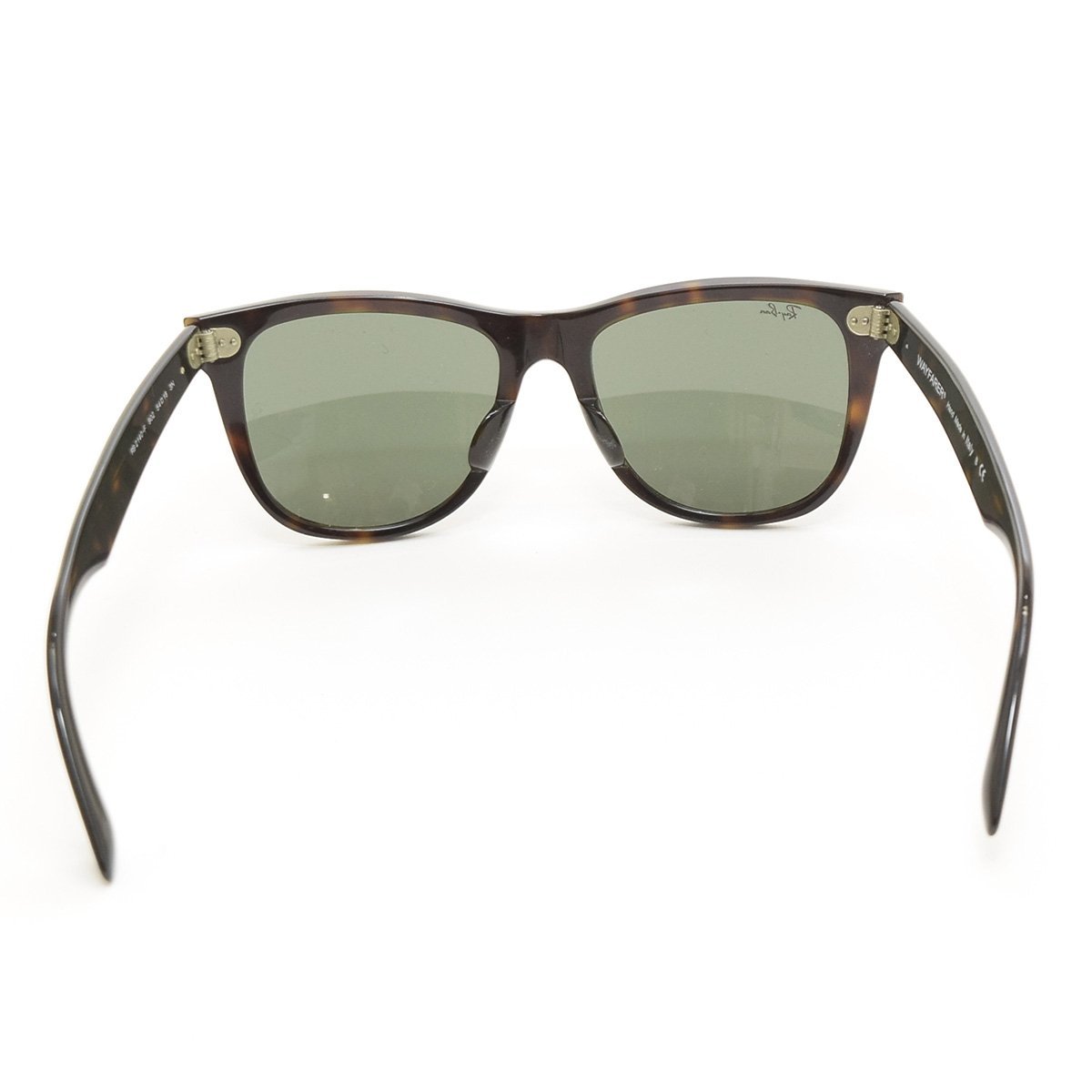 ◆497283 RayBan レイバン サングラス WAYFARER ウェイファーラー RB2140 セルフレーム/フルリム メンズ イタリア製 ブラウン べっ甲柄_画像4