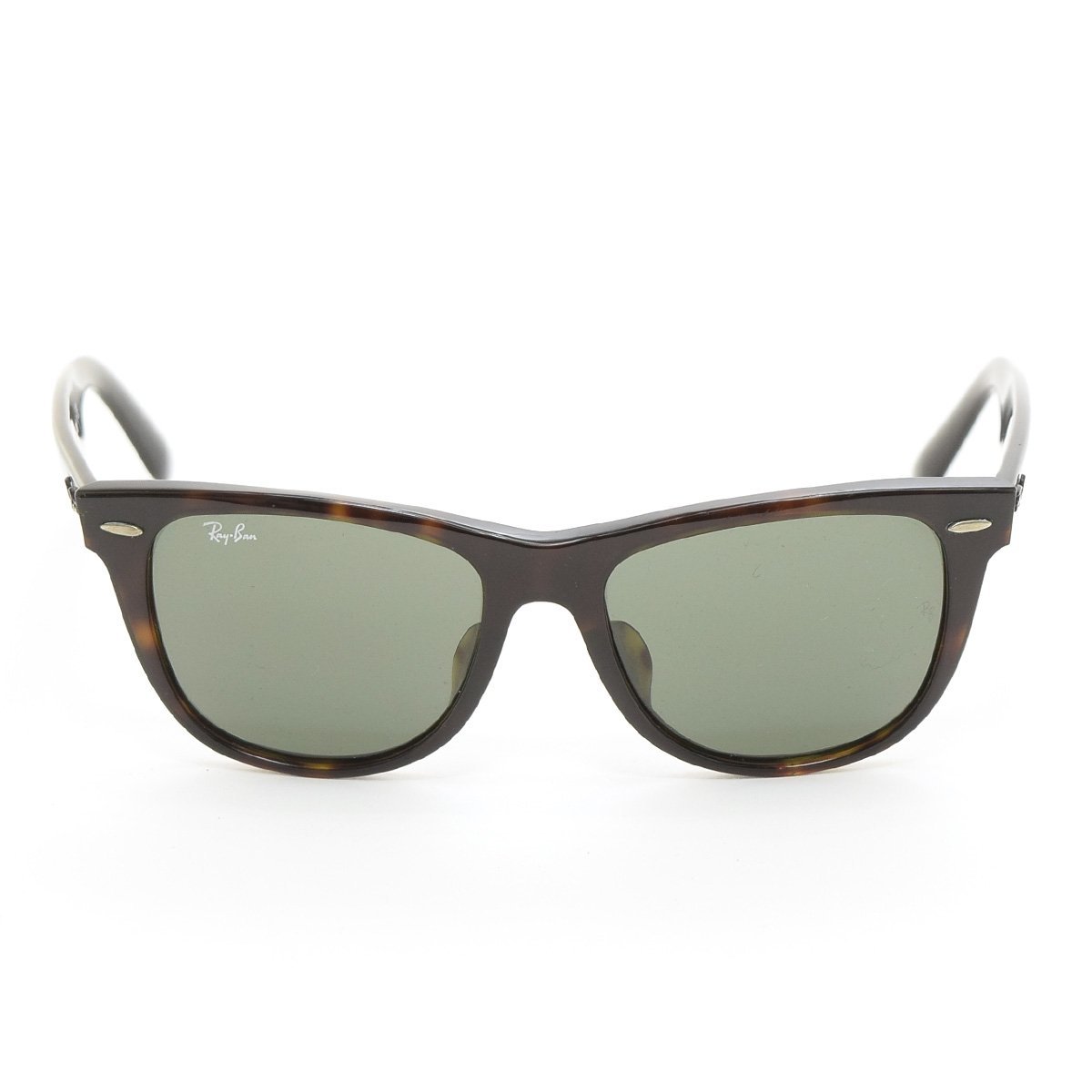 ◆497283 RayBan レイバン サングラス WAYFARER ウェイファーラー RB2140 セルフレーム/フルリム メンズ イタリア製 ブラウン べっ甲柄_画像7