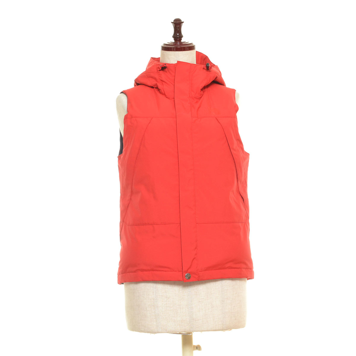 ■324325 JUNYA WATANABE COMME des GARCONS MAN PINK コムデギャルソン ●フードダウンベスト THE NORTH FACE サイズS 2011 レディース