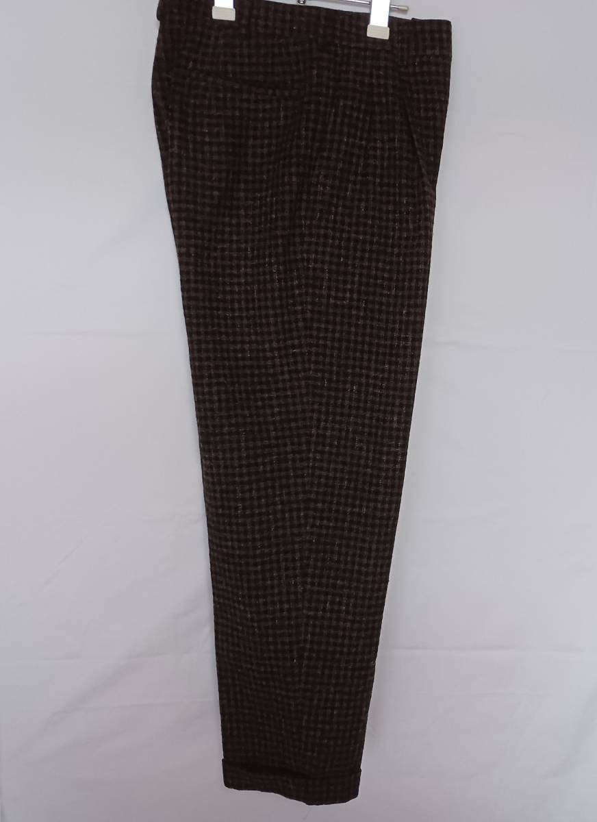 ★★COMME des GARCONS HOMME ウールパンツ　美品　チェック柄　コムデギャルソンオム wool pants_画像4