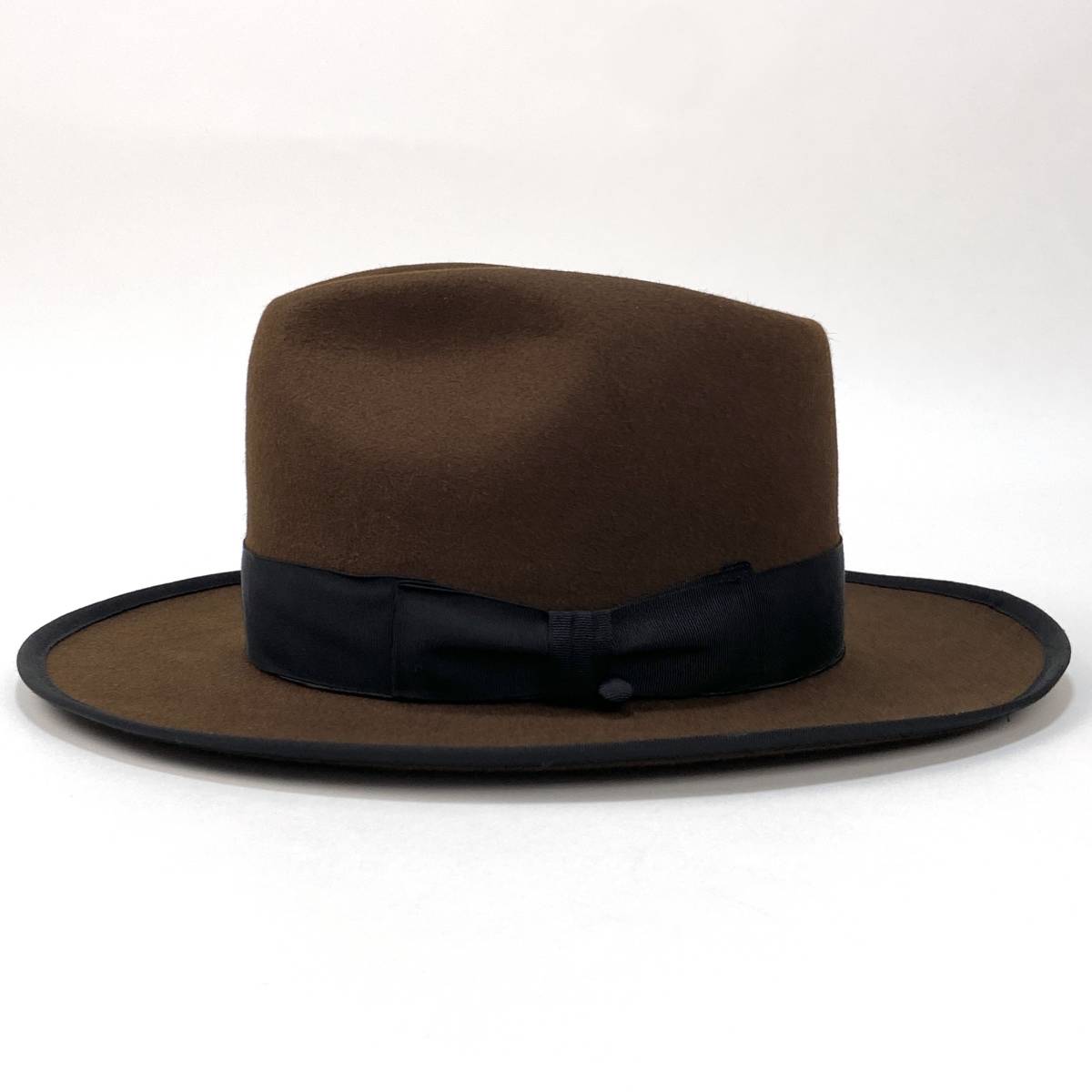 極美品 STETSON / ステットソン 21AW WHIPPET CLN / ウィペット クローン SE629 59cm SSM2854 ラビットファーフェルト ハット 帽子_画像2