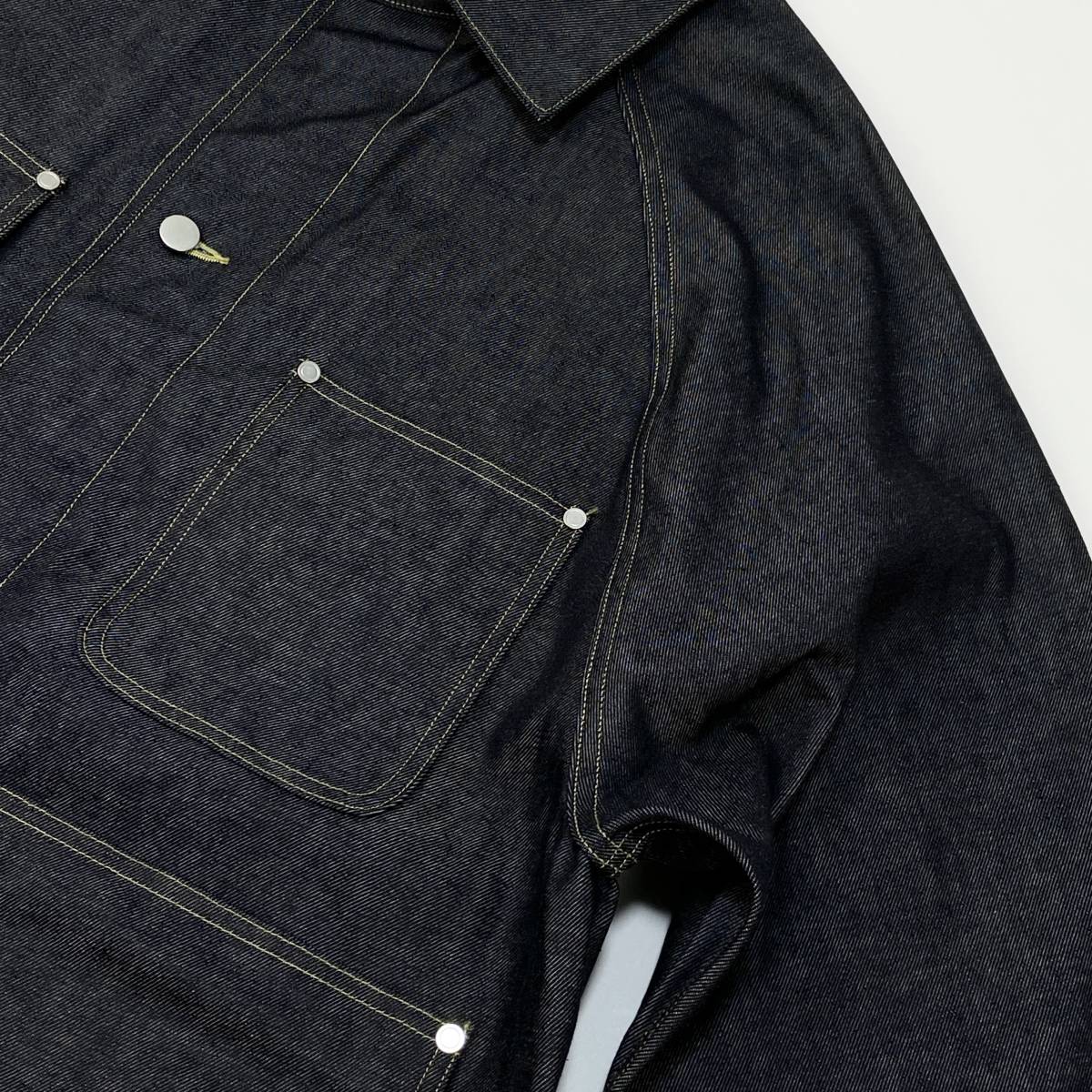 美品 CLESSTE / クレスト 23AW SELVEDGE DENIM COVERALL JACKET 美品 CLESSTE / クレスト 23AW SELVEDGE DENIM COVERALL JACKET