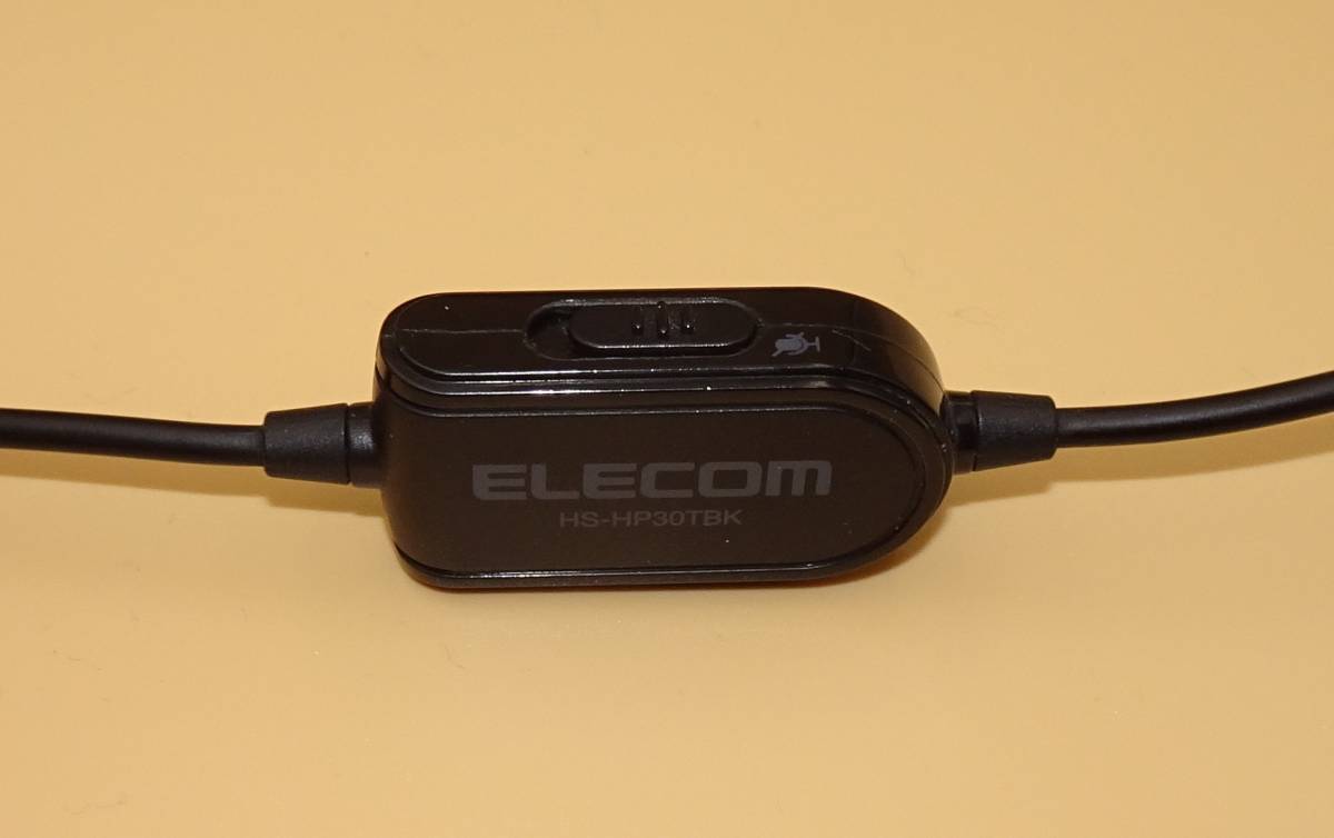 ELECOM ヘッドセット HS-HP30TBK_画像4