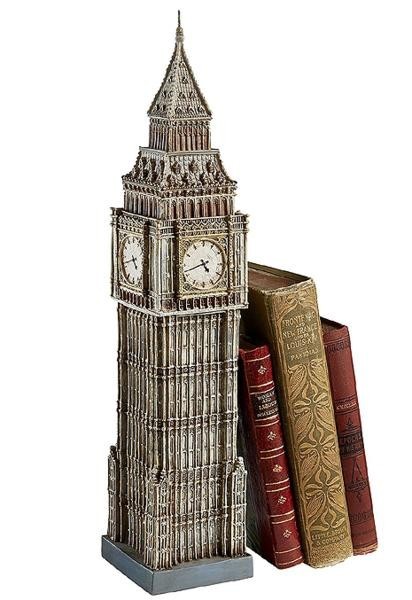 英国 ロンドン ビッグベン時計塔 彫像 彫刻/ ウェストミンスター宮殿 英国国会議事堂 時計台（輸入品