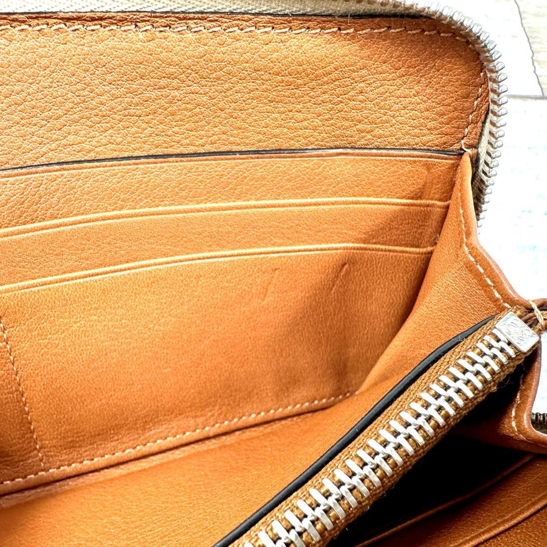 LOEWE ロエベ ビック アナグラム ラウンドファスナー 長財布 LOEWE ロエベ ビック アナグラム ラウンドファスナー 長財布