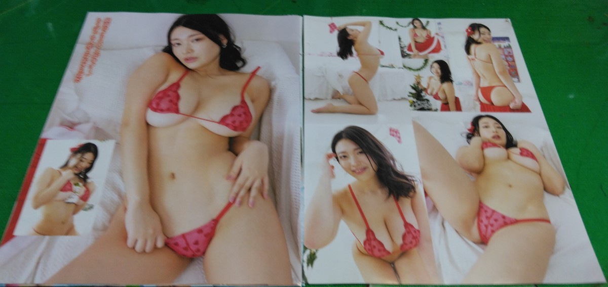 風吹ケイ　ミスSecret・ファイルリスト.プール撮影会レポート　グラビア雑誌切り抜き15P_画像2