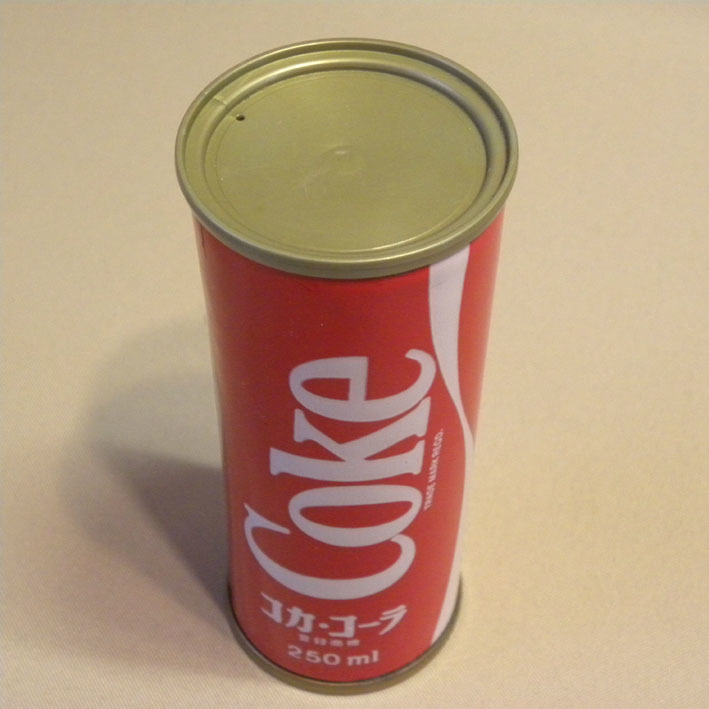 【販促品 非売品】1970年代 当時物 コカコーラ 自動販売機用 ダミー缶 ( 古い 昔の ビンテージ 昭和レトロ 見本缶 Vintage Coca Cola )_画像3