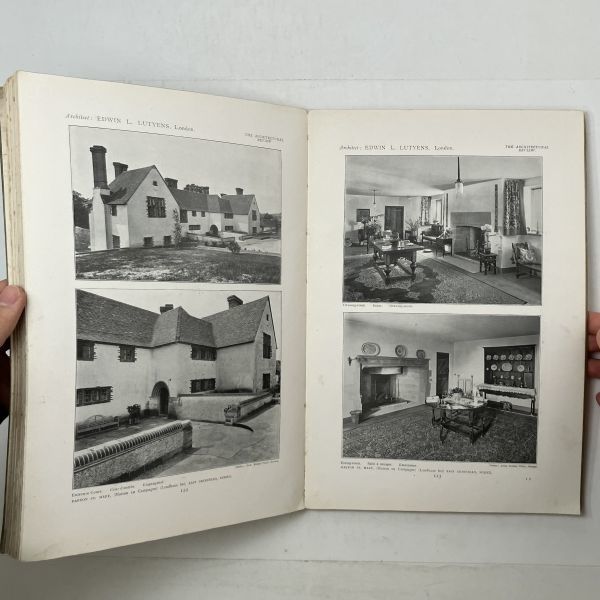 戦前建築】「イギリスの最近の建築」1908年 RECENT ENGLISH 戦前建築】「イギリスの最近の建築」1908年 RECENT ENGLISH