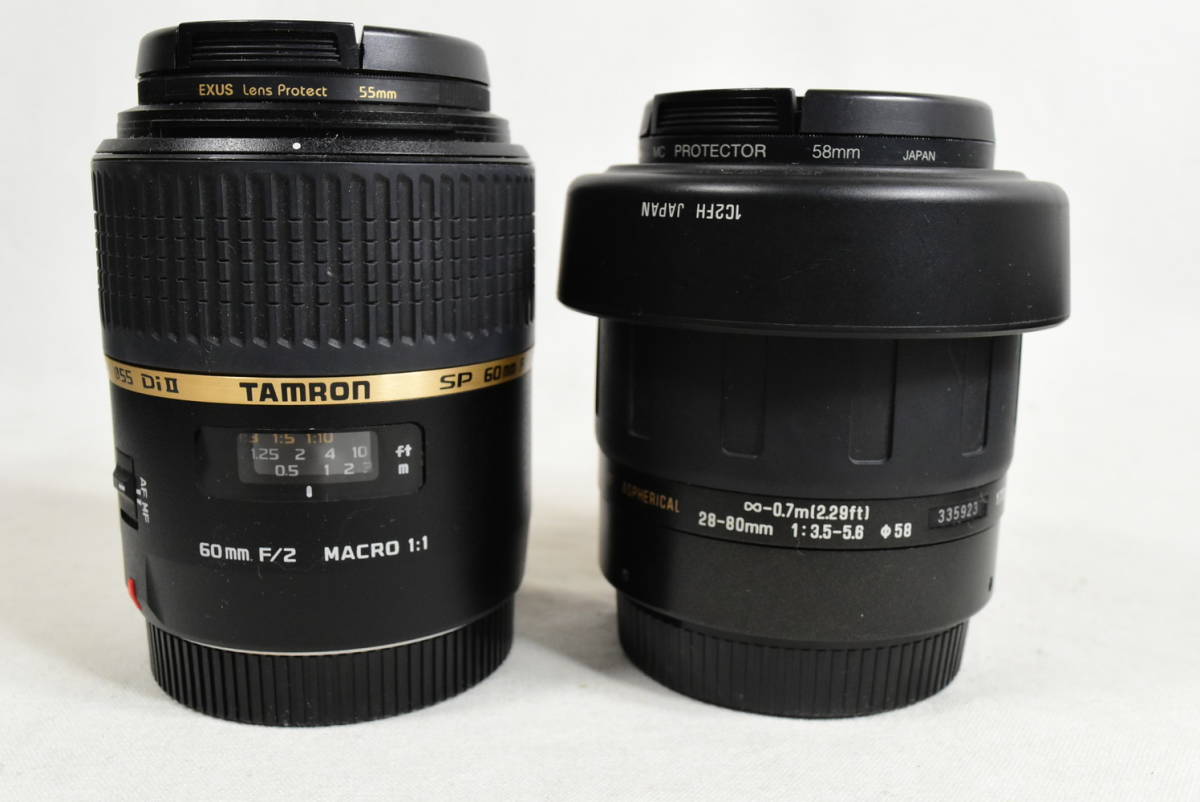 Canon キャノン EOS 8000D イオス SIGMA シグマ 18-300ｍｍ TAMRON SP AF 60ｍｍ Ｆ/2 Ｄi Ⅱ マクロ1：1　ＡＳＰＨＥＲＩＣＡＬ 28-80ｍｍ_画像3