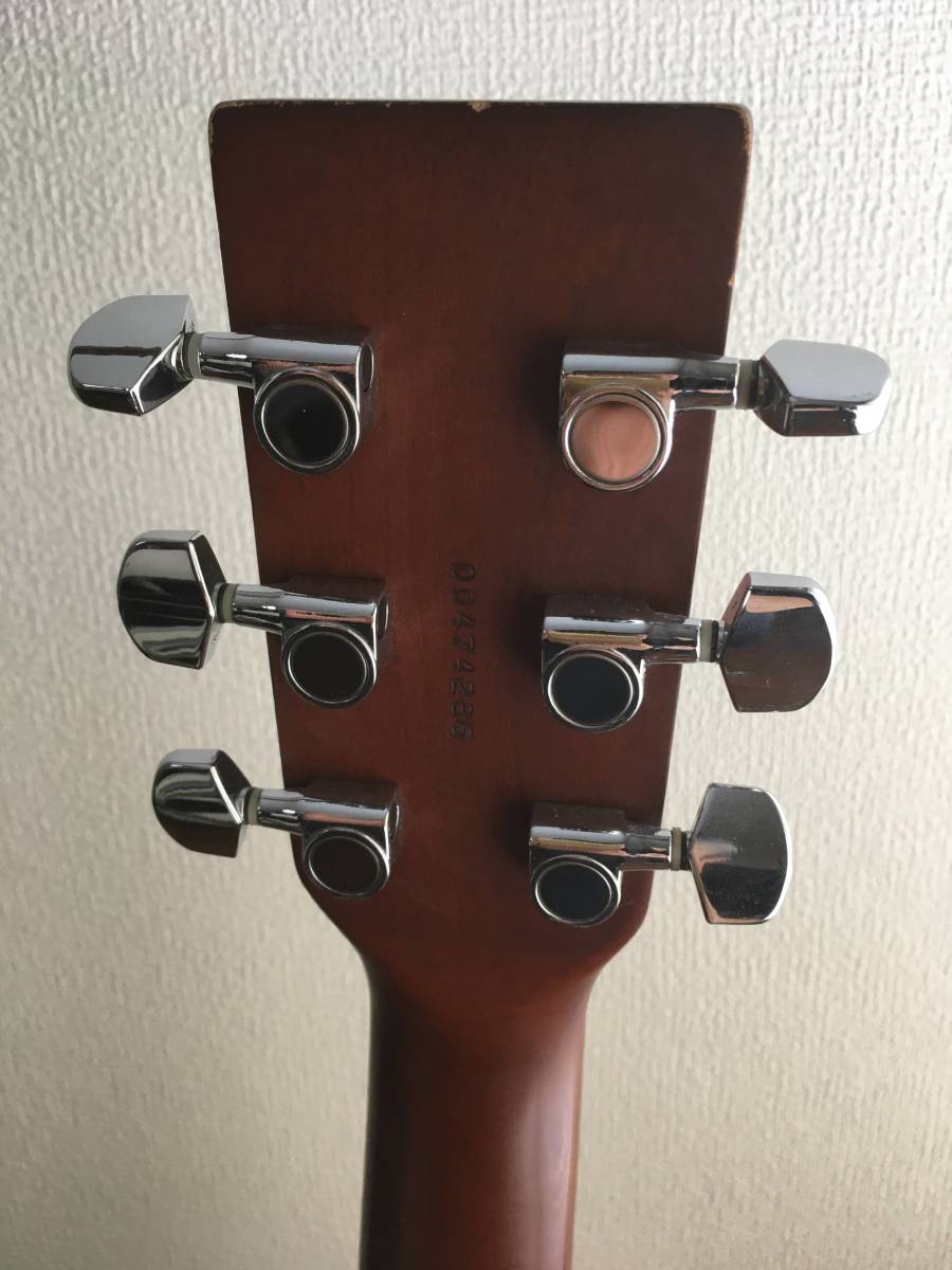 ★　Simon & Patrick LUTHIER　S&P Fork Mahogany Ceder 中古品　★_ヘッド裏・ペグ