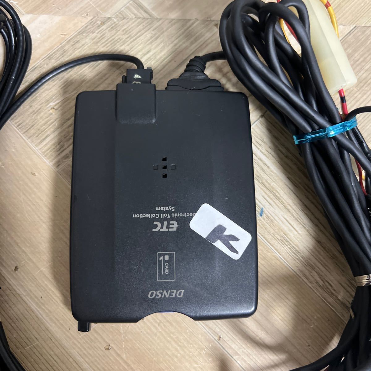 ETC デンソー(DIU-3600)軽自動車から外しました中古品です アンテナ分離型 ( 軽自動車セットアップ) _画像5